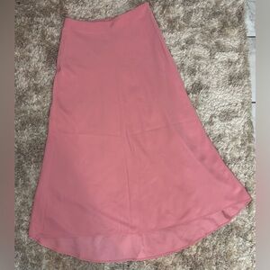 Zara Women's Maxi Skirt in Soft Pink